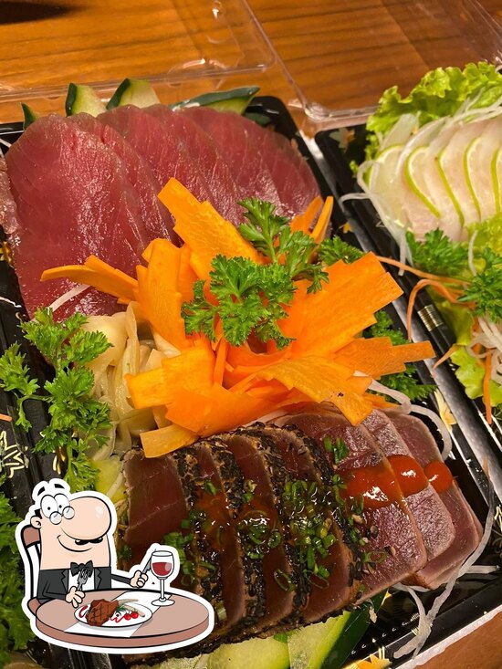 Menu at Sushi Jin restaurant, Lisbon
